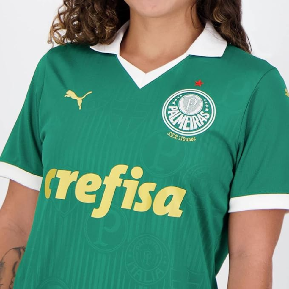 Palmeiras Titular Feminina 23/24 Torcedor - #4