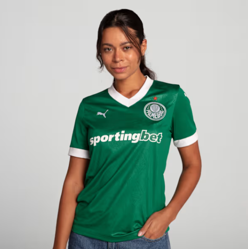 Palmeiras Titular Feminina 25/26 Torcedor - #5