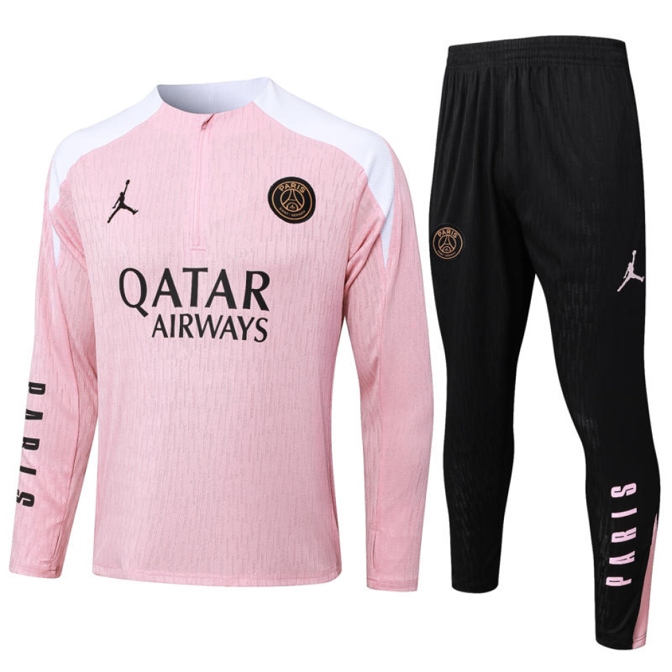 Conjunto Treino Rosa/Preto 25/26