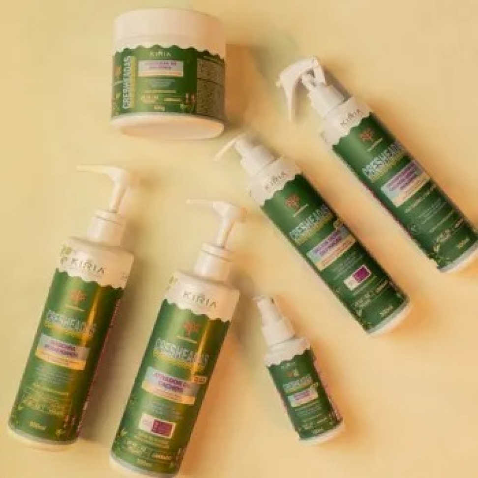 Creme de Pentear Cresheadas Ativador de Cachos Amazônia 500ml - Hidratação Intensa e Cachos Definidos - #3