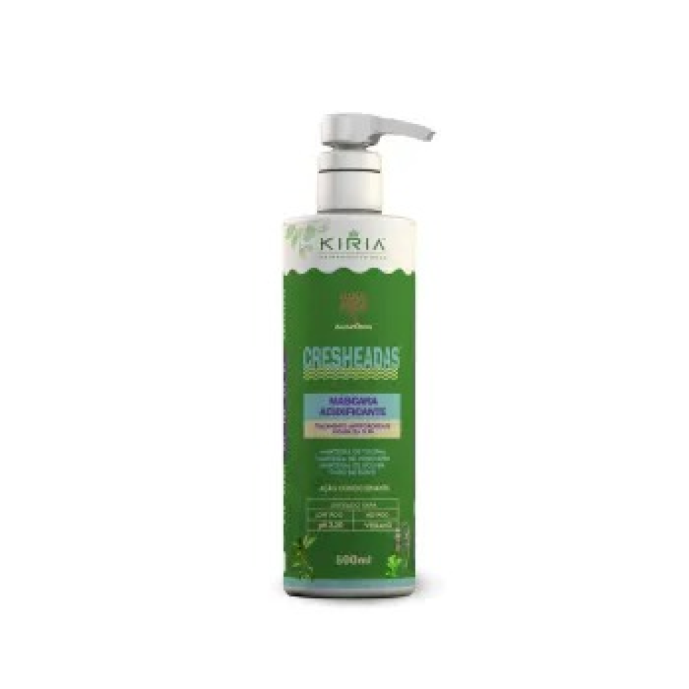 Máscara Acidificante Cresheadas Amazônia 500ml - Recuperação, Brilho e Maciez