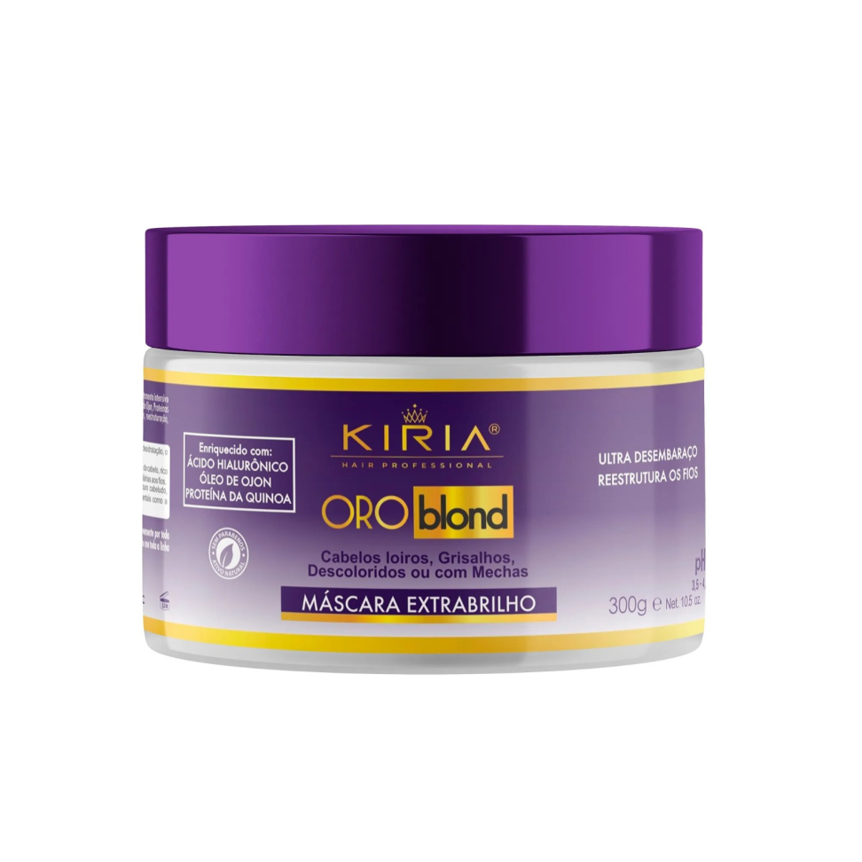 Máscara ExtraBrilho Oroblond 300g