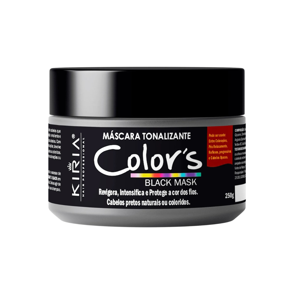 Máscara Tonalizante Color's Black Mask 250g