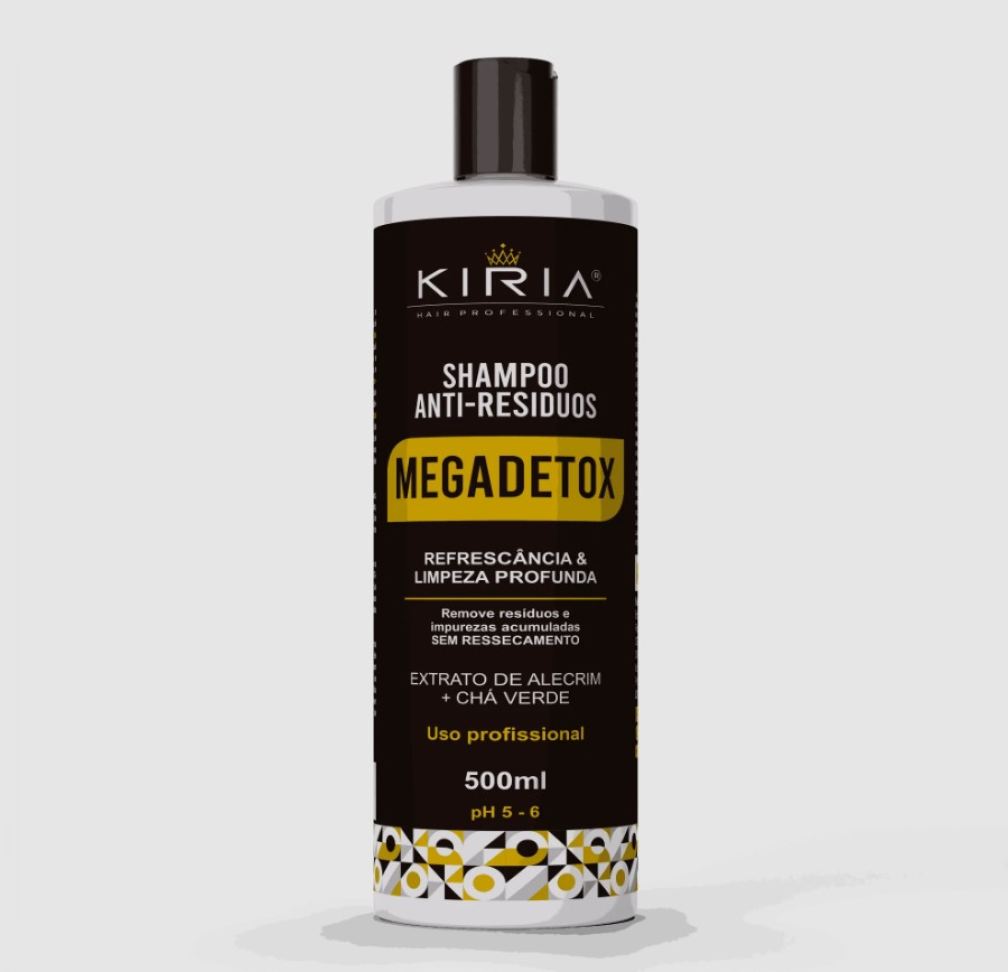 Shampoo anti-resíduos Megadetox - 500ml