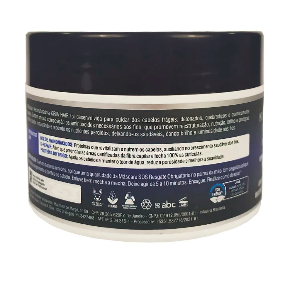 Máscara Reestruturadora SOS Resgate Obrigatório 300g - #3