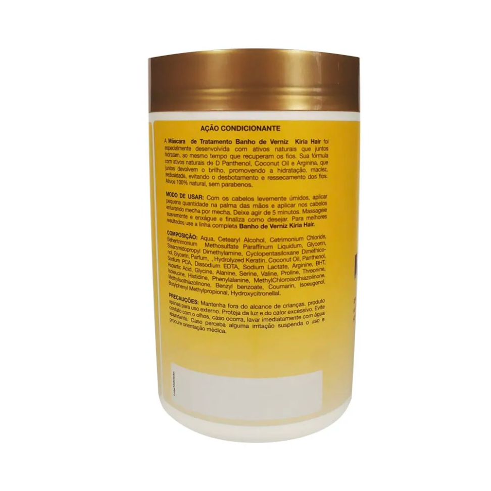 Máscara Super Hidratante Banho De Verniz 1kg - #3