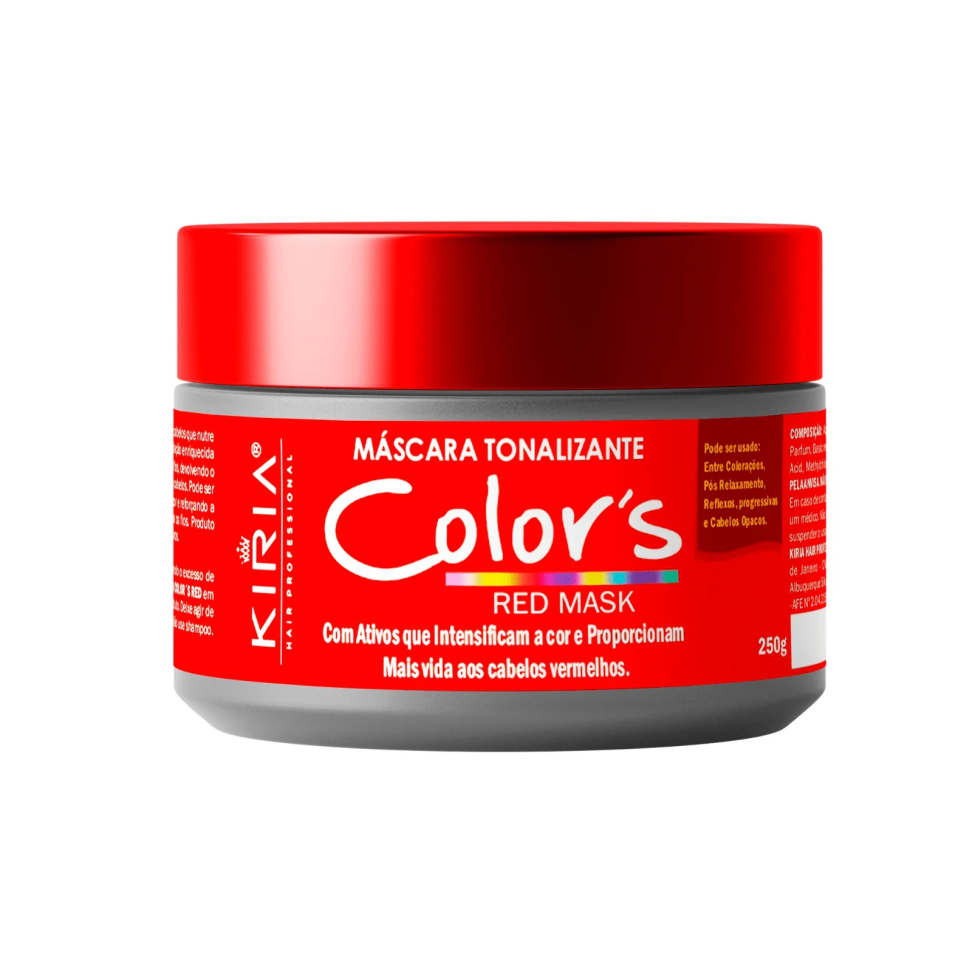 Máscara Tonalizante Color's Red Mask 250g