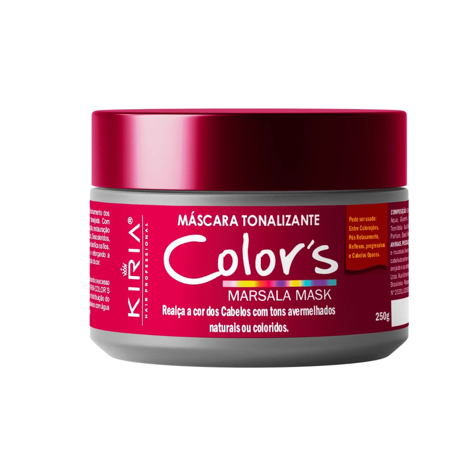 Máscara Tonalizante Color's Marsala Mask 250g