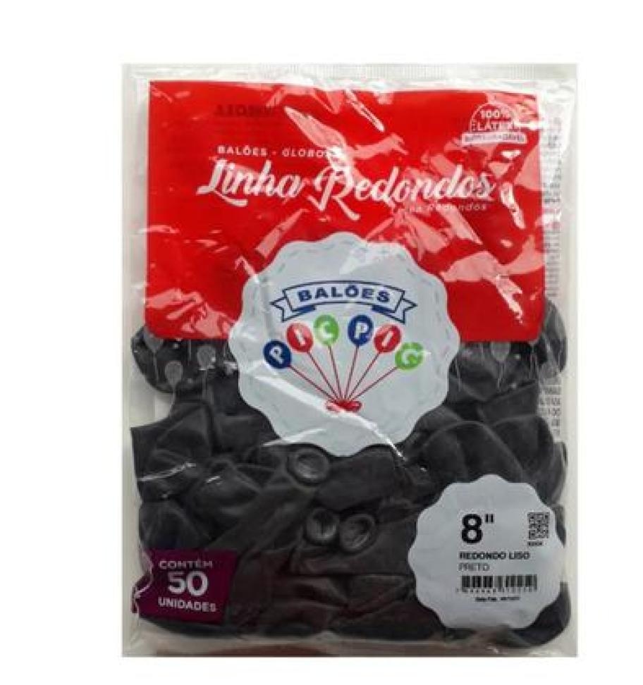 Balão Redondo Tamanho 8 Cores c/50 - Pic Pic - escolha a cor - #2