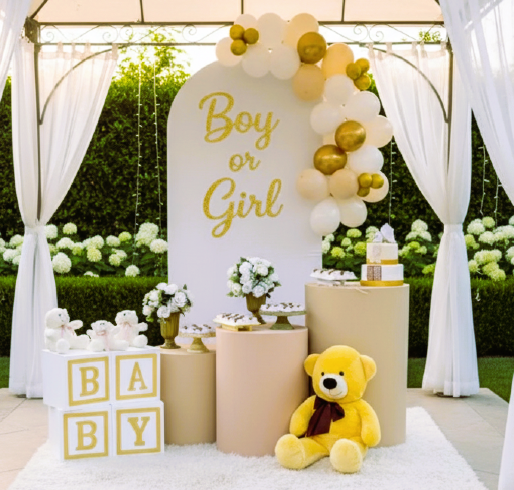 Kit Bronze Premium Chá Revelação Neutro com urso - #2