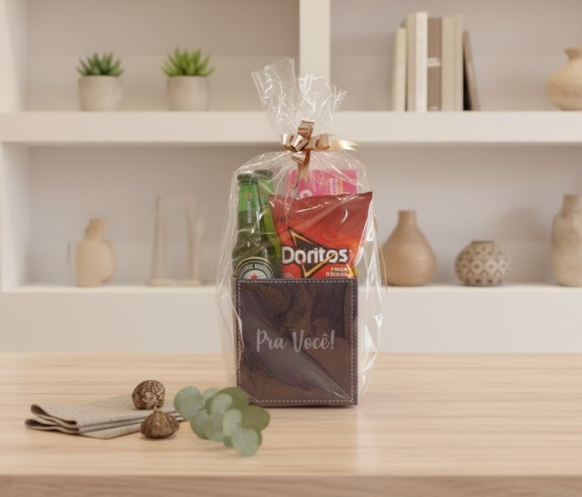 Cesta Pra Você Heineken ou Coca Cola, Doritos e Chocolate - #2