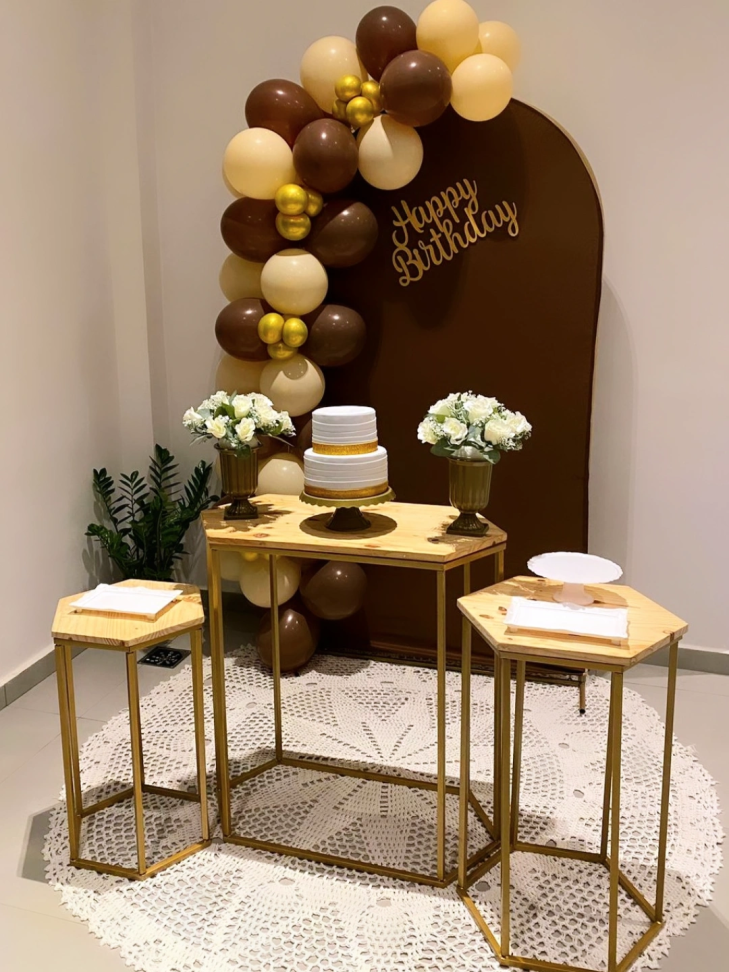 Kit Bronze Premium Marrom e Dourado
