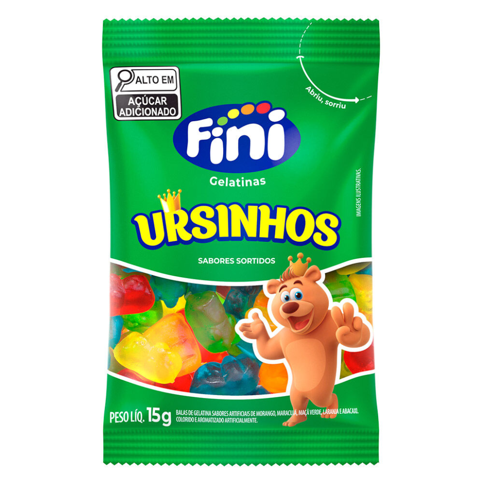 Mini Ursinhos com 12x15g cada - Fini - #2