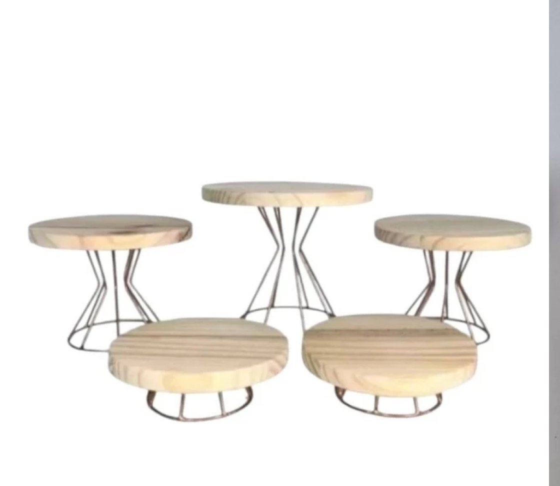 Kit de Boleira e Bandejas de Ferro - #1