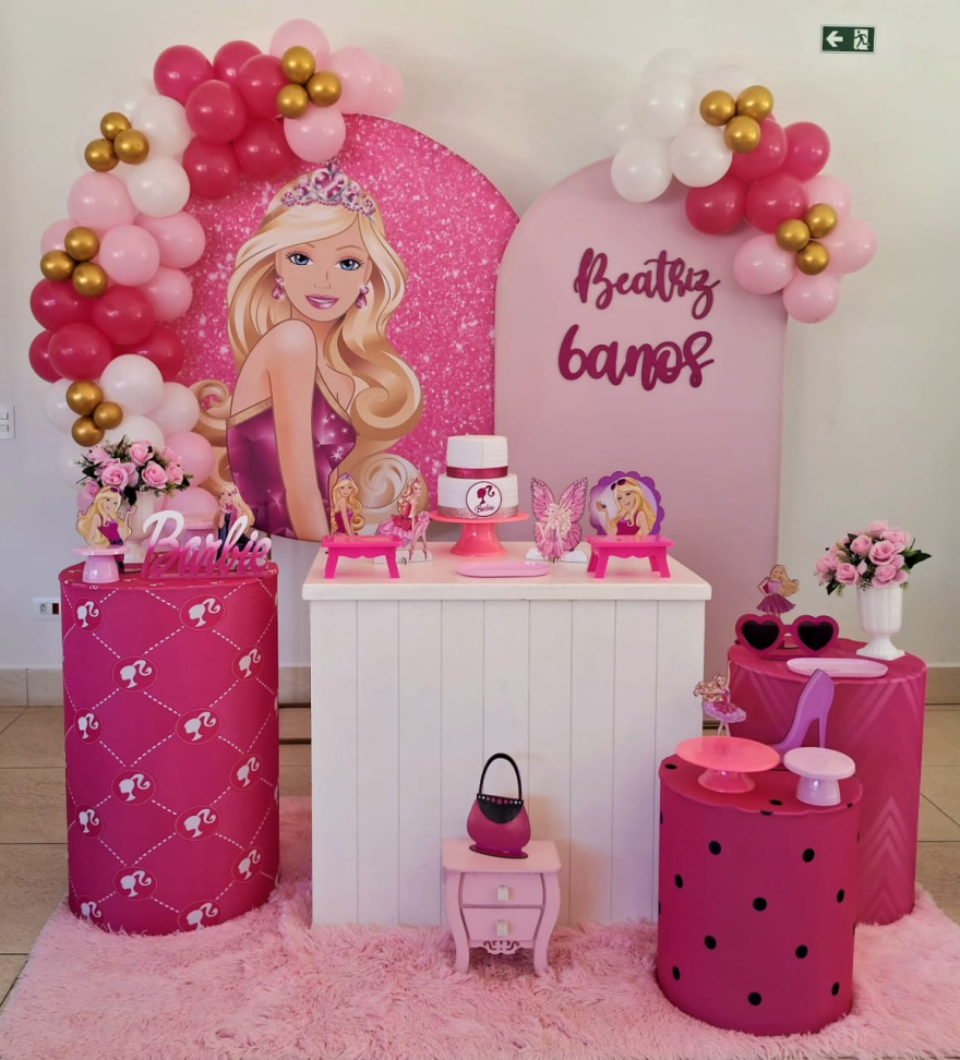 Kit Ouro Barbie