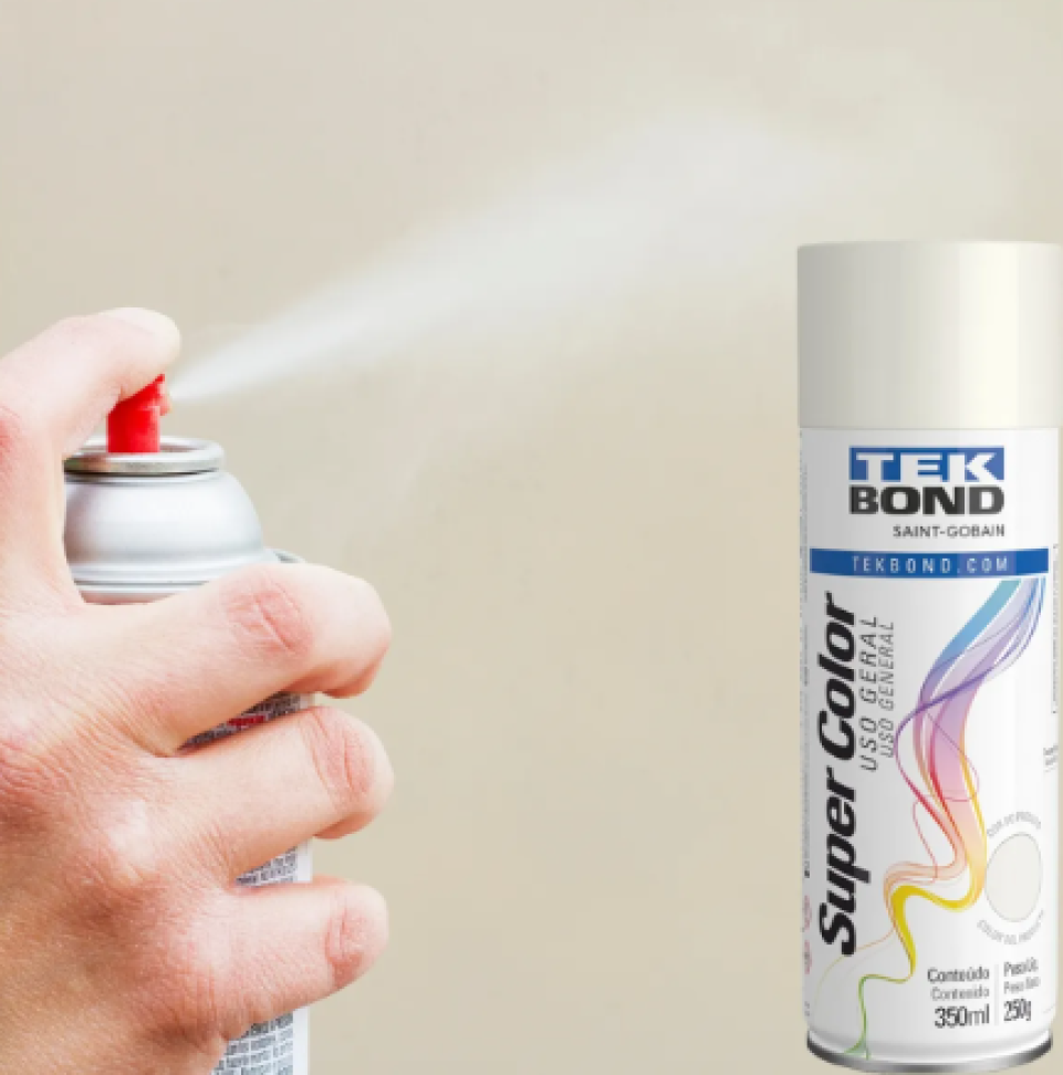 Tinta Aerossol Spray Branco Fosco - #1