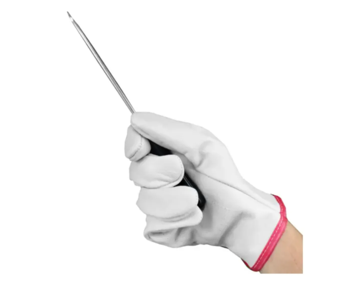 Luva De Vaqueta Total Reforçada Proteção Epi - #2