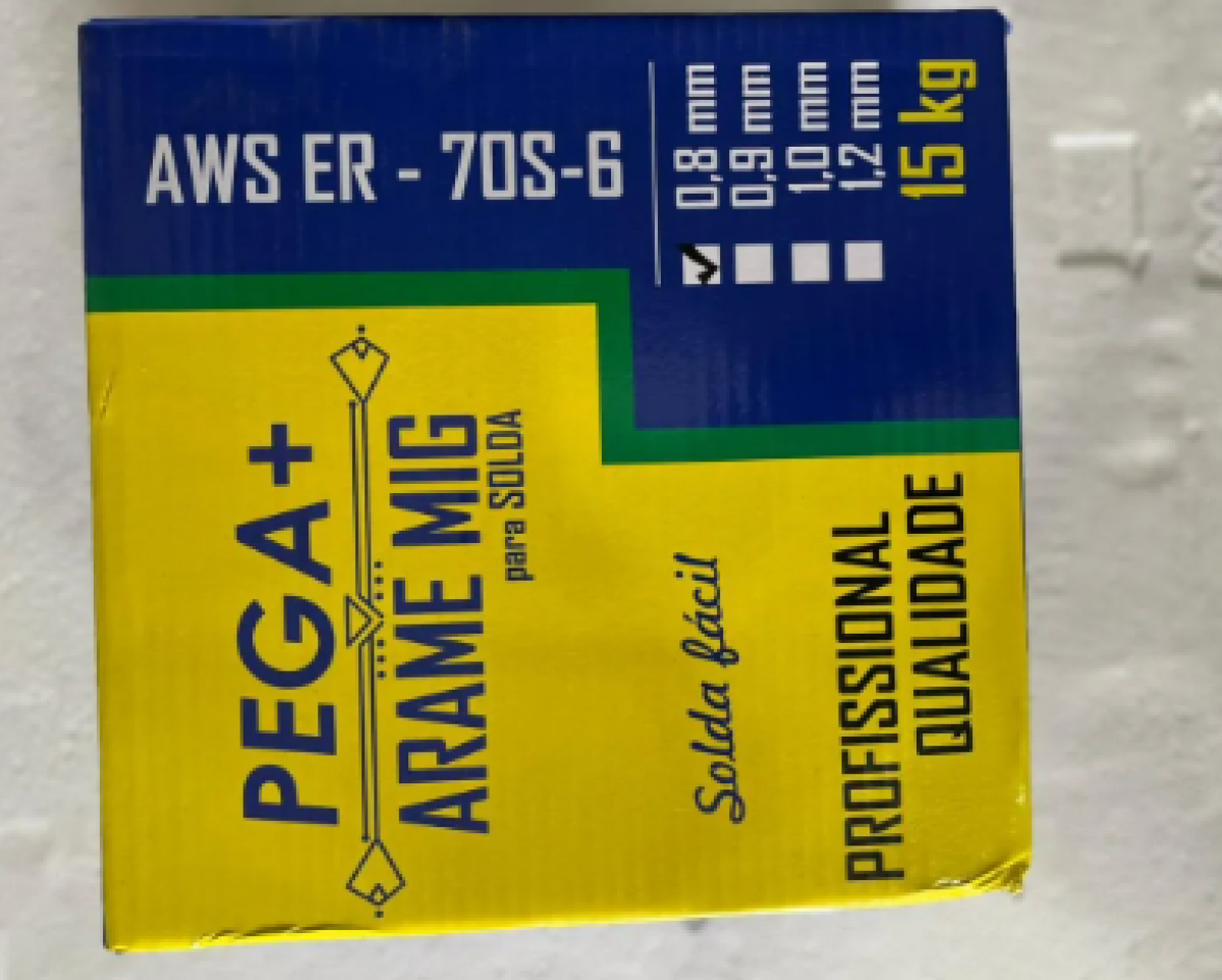 Arame De Solda Mig Pegatec Er70s-6 0,8mm - 15kg - #1