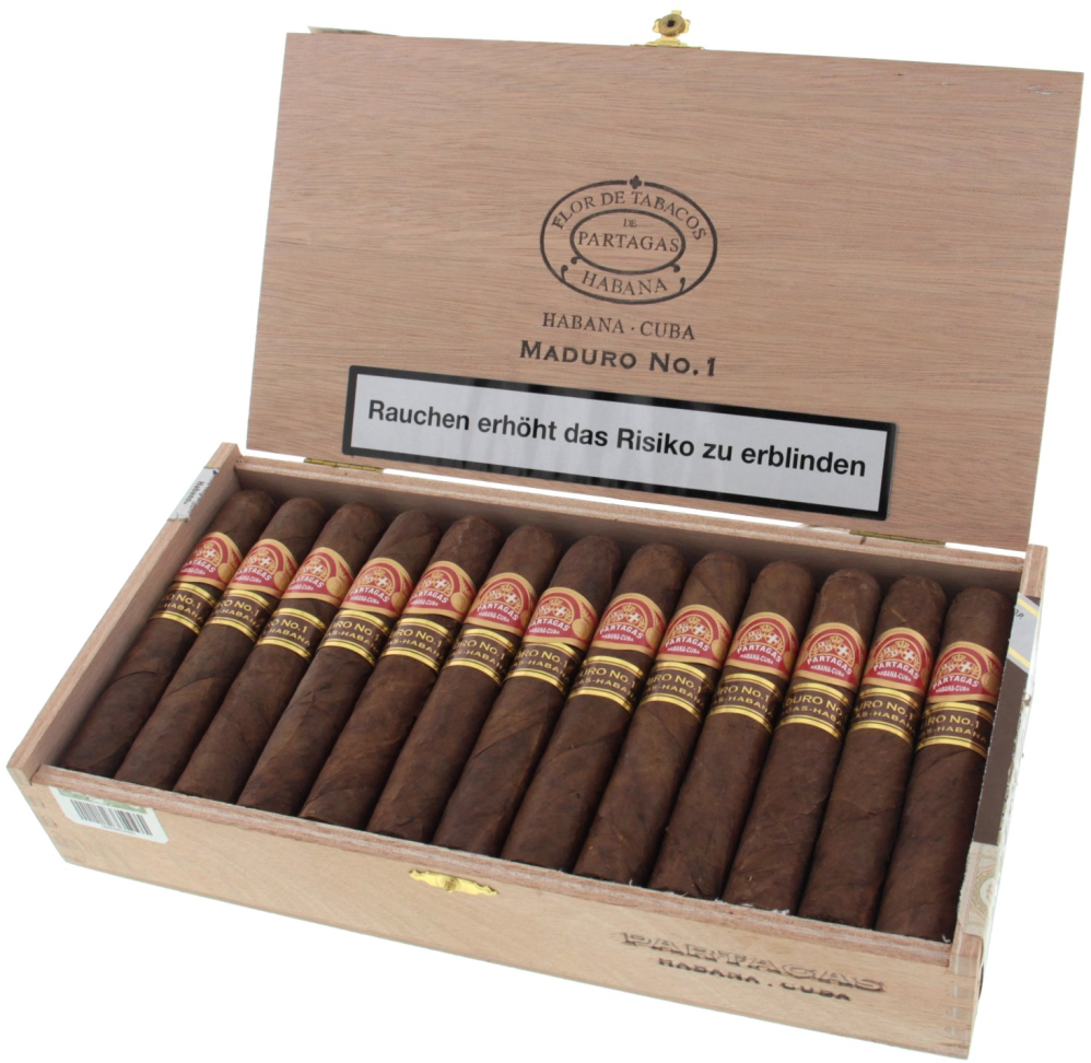 PARTAGAS MADURO Nº 1 - CX C/25