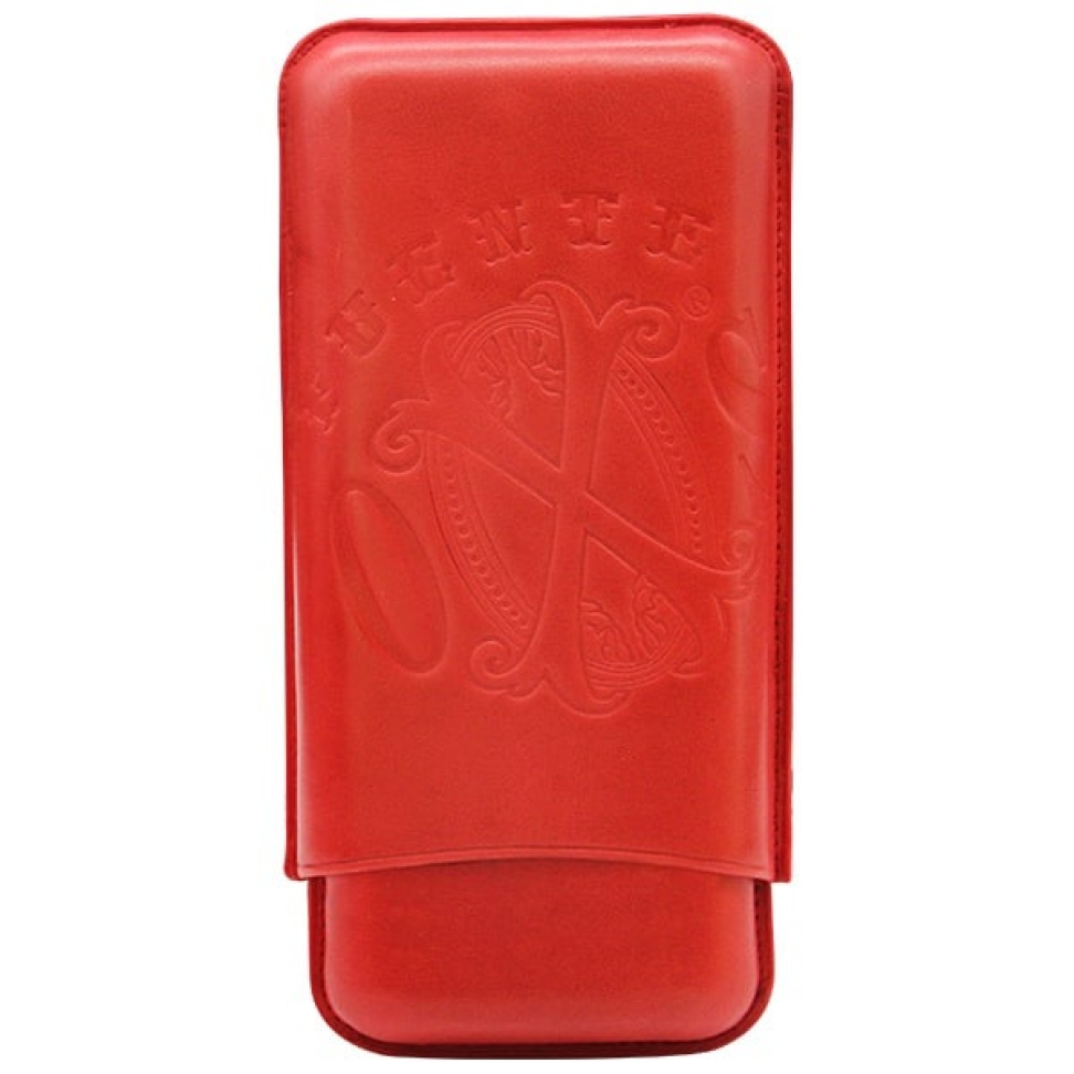 CASE PARA 3 CHARUTOS ARTURO FUENTE OpusX SOCIETY SPANISH NOBUK LEATHER - #1