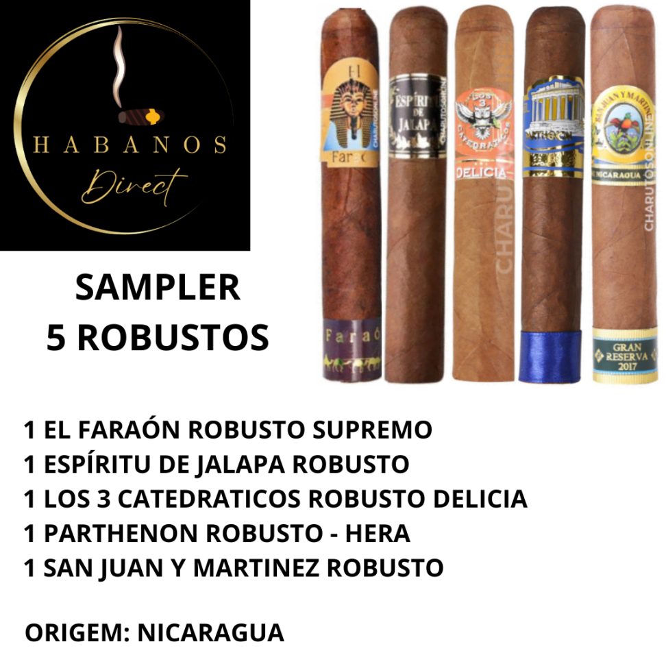 SAMPLER 5 ROBUSTOS