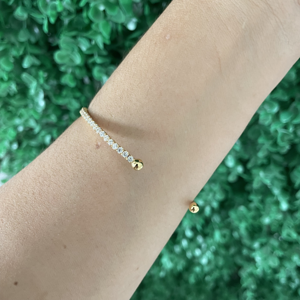 Bracelete Riviera Maleável