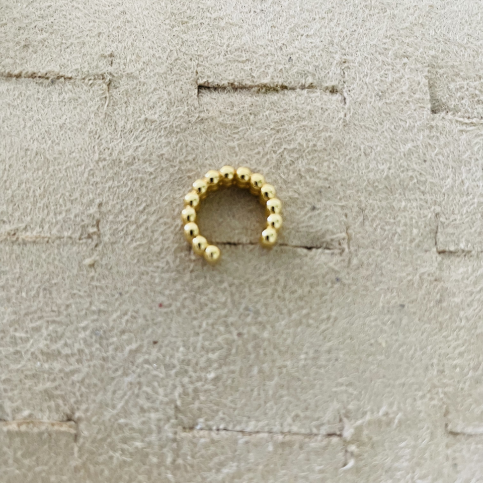 Brinco Piercing Fake Esferas Duplo - #3