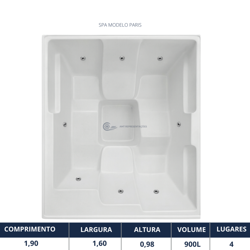 Spa Master Paris 4 Lugares - #1