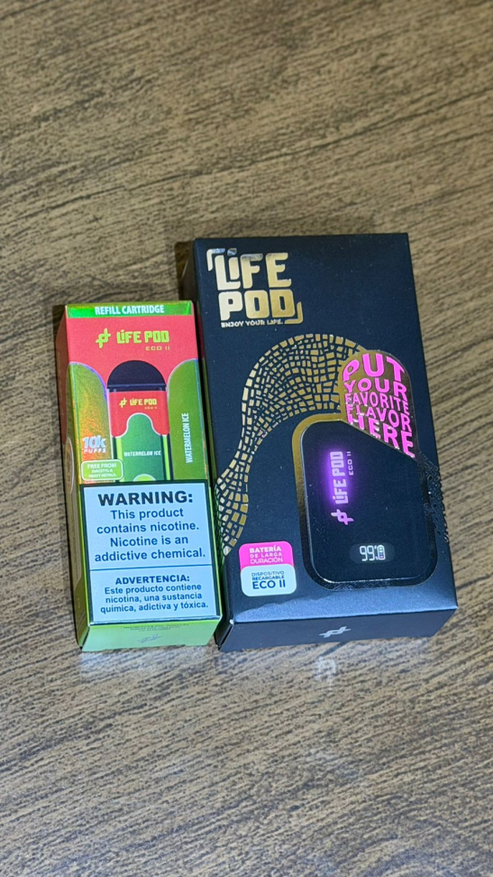 BATERIA + REFIL LIFEPOD 10K