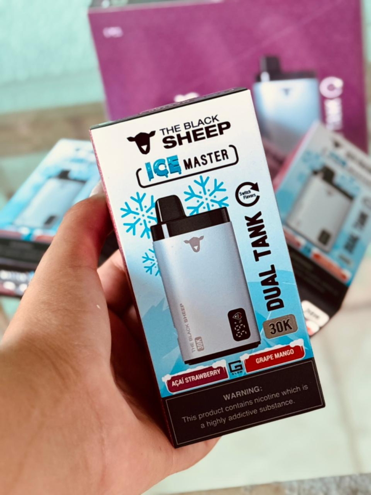BLACKSHEEP 30K ICE MASTER - TODOS OS SABORES DELE SÃO GELADOS!!