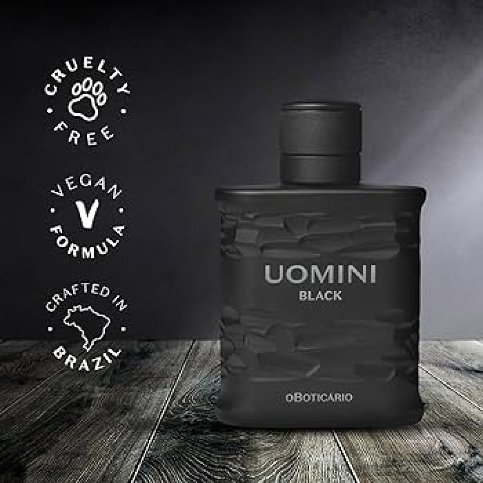 Perfume Masculino Boticário Uomini Black 100ml - Espalhe Cheiro