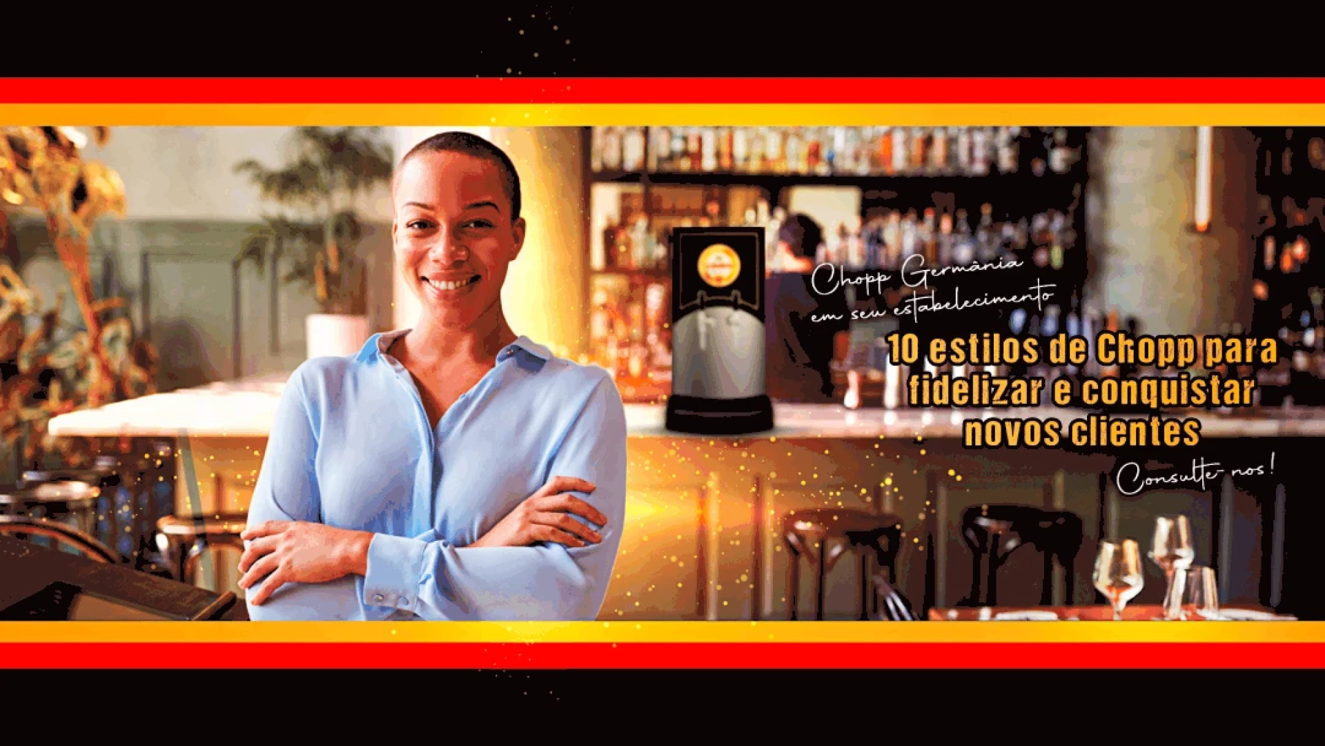 Tenha Chopp Germânia em seu estabelecimento 🤝