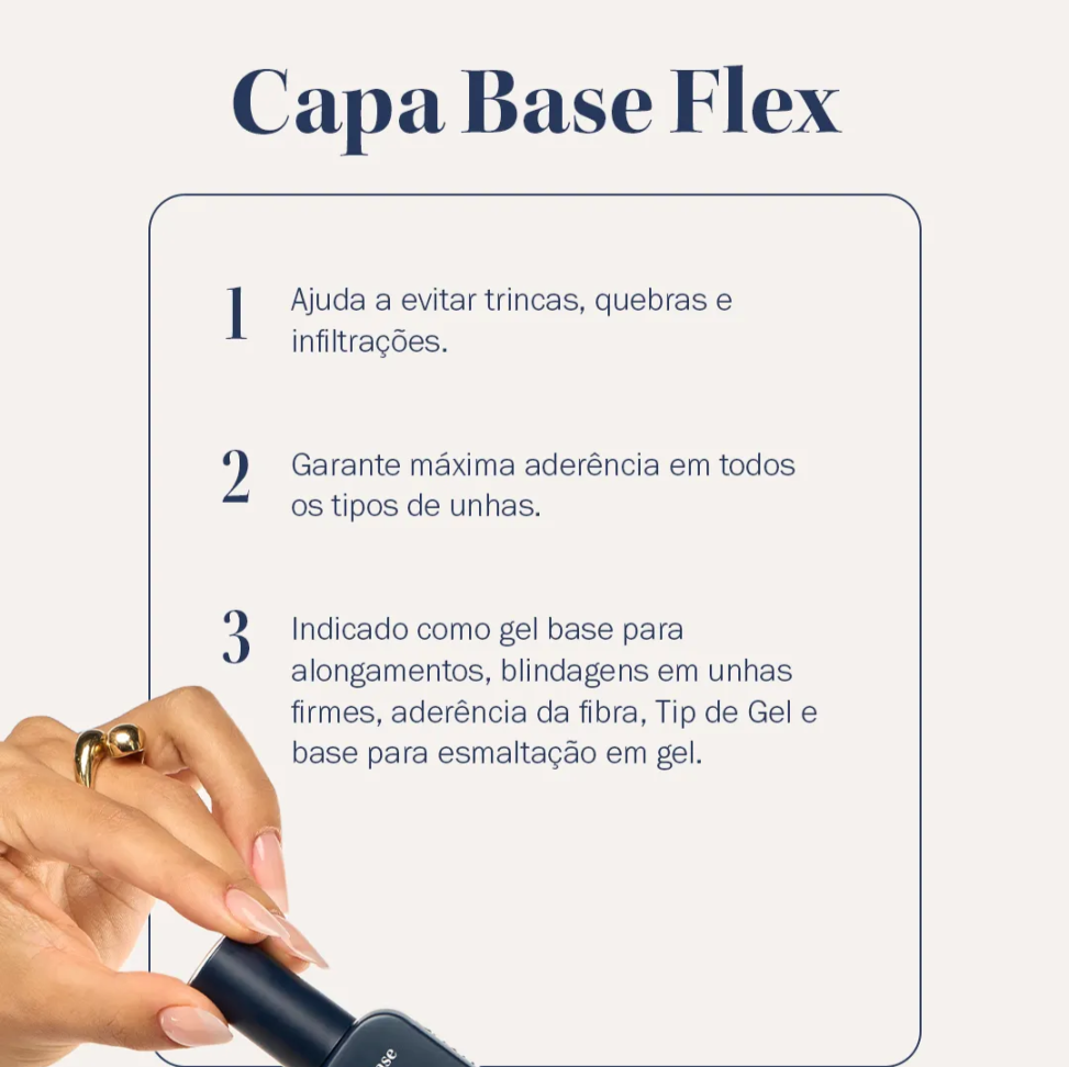 Capa Base Flex - Natural Pink - Bluwe - Nova Embalagem 11ml - #2
