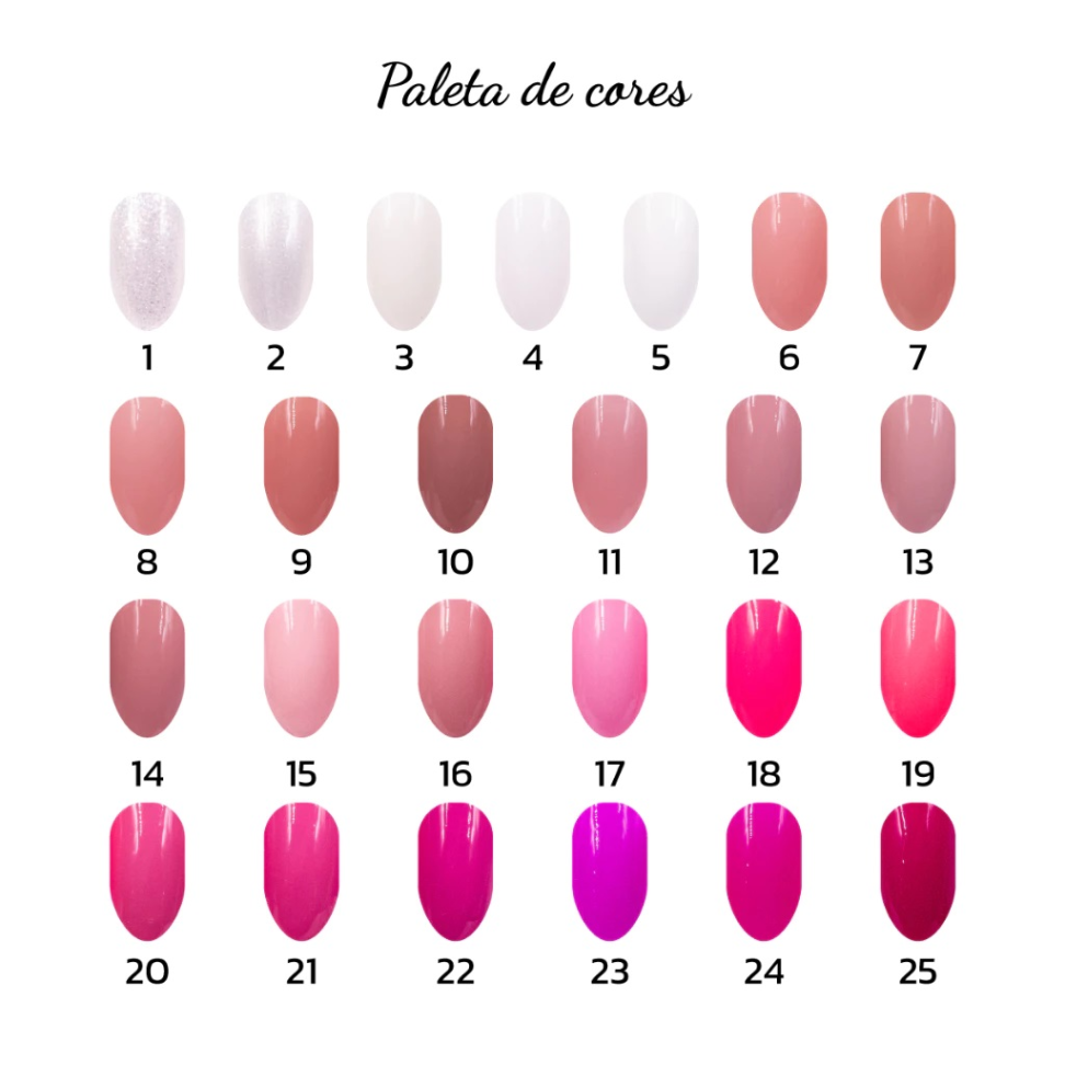 Esmalte Gel Linha Pro -  Camada Única 10ml - Real Love - #3