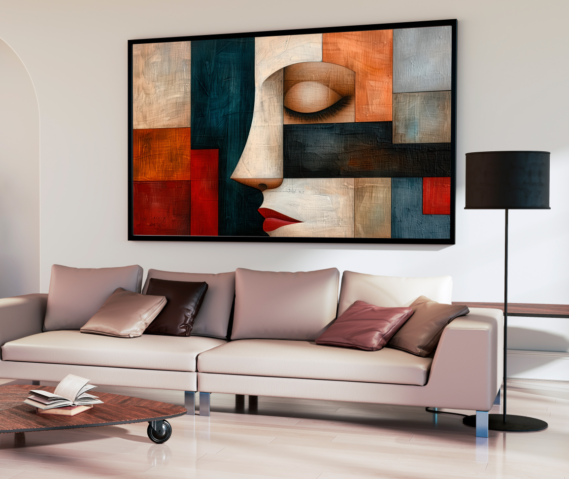 QUADRO ARTE PINTURA MINIMALISTA ABSTRATA - #5