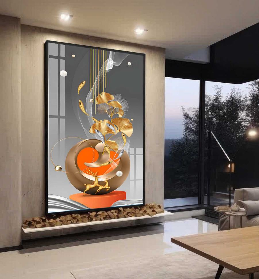 QUADRO MODERNA ARTE EM ILUSTRAÇÃO DECOR - #3