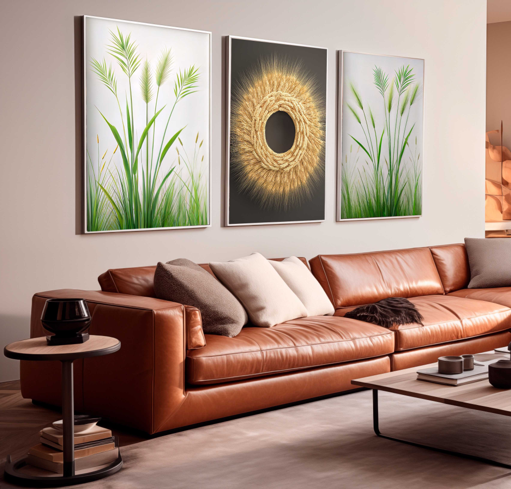 CONJUNTO ARTE TRIGOS DECOR - #2