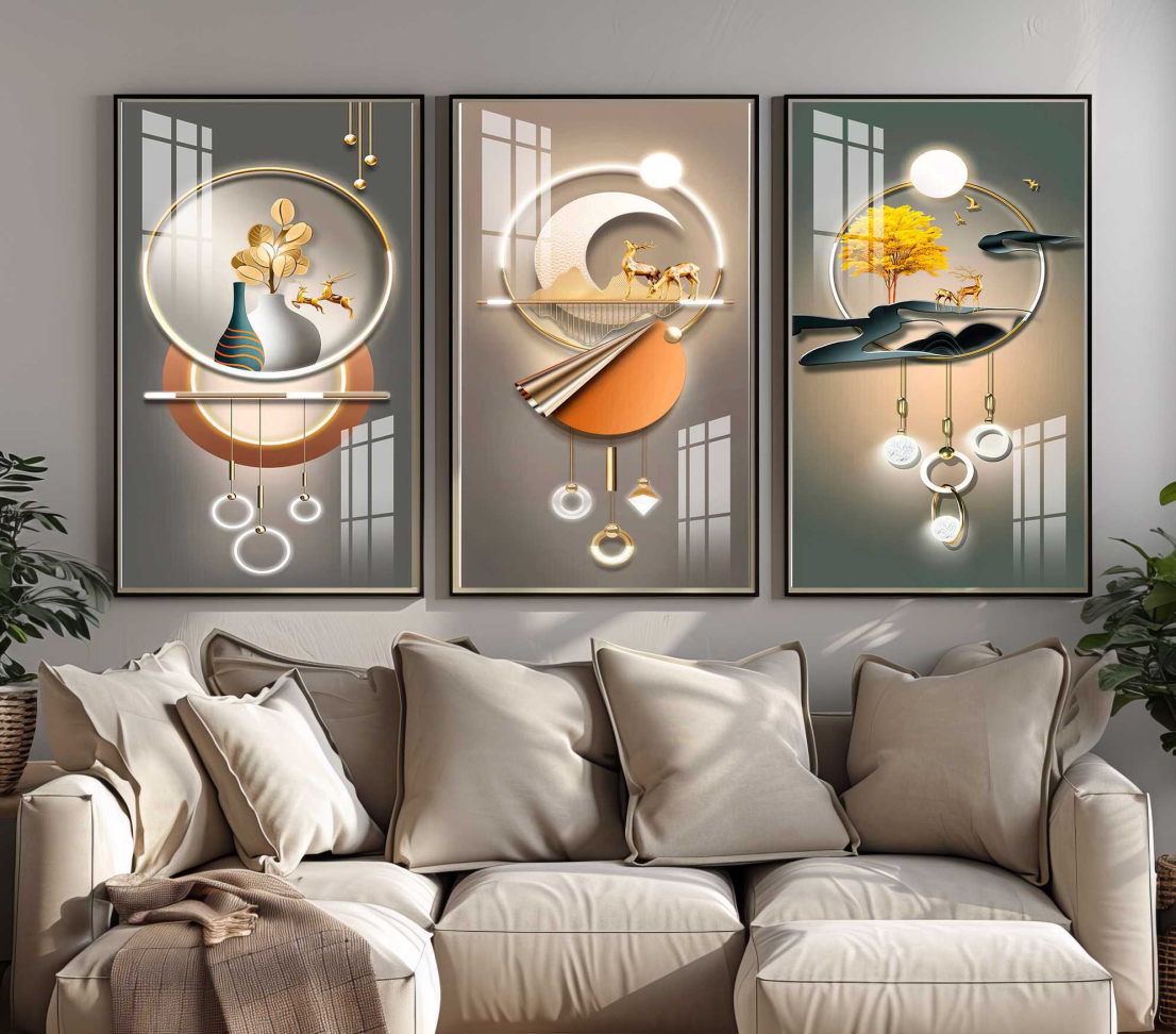 CONJUNTO MODERNO EM ILUSTRAÇÕES DE DECORAÇÃO - #3