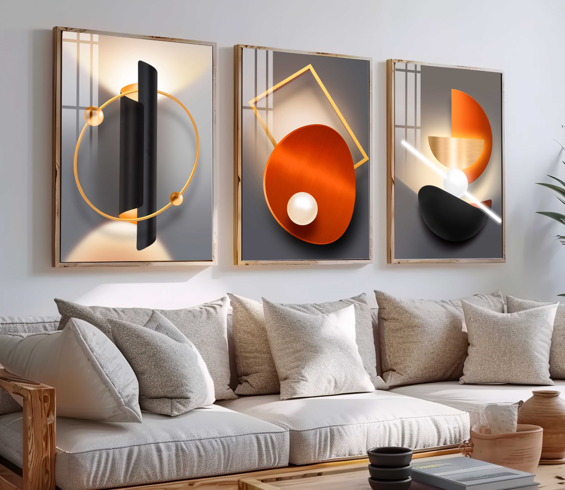 CONJUNTO ILUSTRAÇÃO MODERNA ARTE DECOR - #4