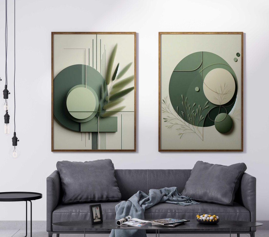 KIT DECOR ILUSTRAÇÃO EM 3D - #2