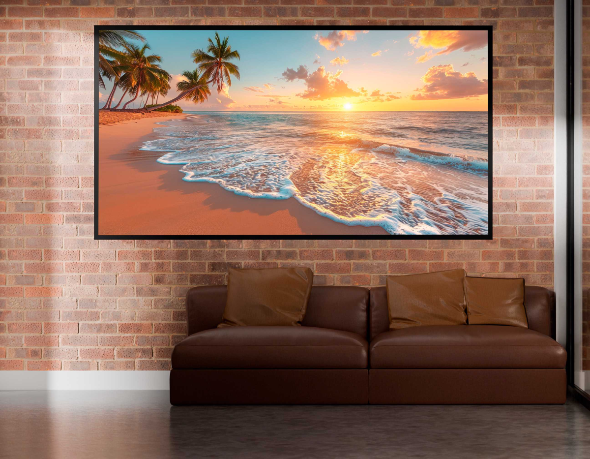 QUADRO LINDO POR DO SOL EM BEL PRAIA - #4