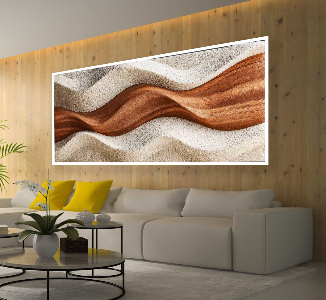 QUADRO EM MODERNA ARTE ABSTRATA DECOR - #4