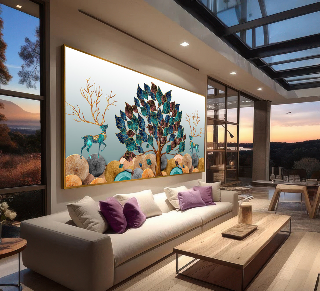 QUADRO ILUSTRAÇÃO MODERNA DECOR - #4