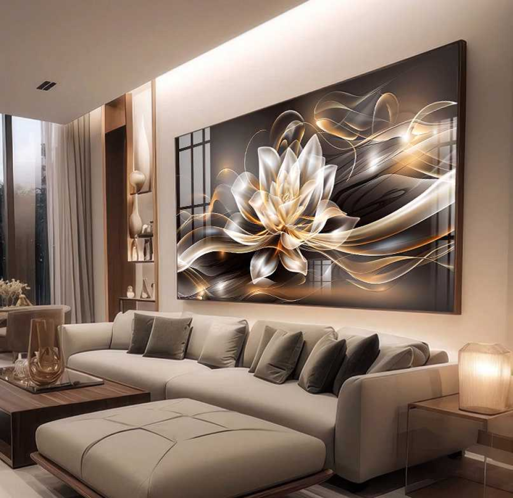 QUADRO ILUSTRAÇÃO DOURADA DECOR - #4