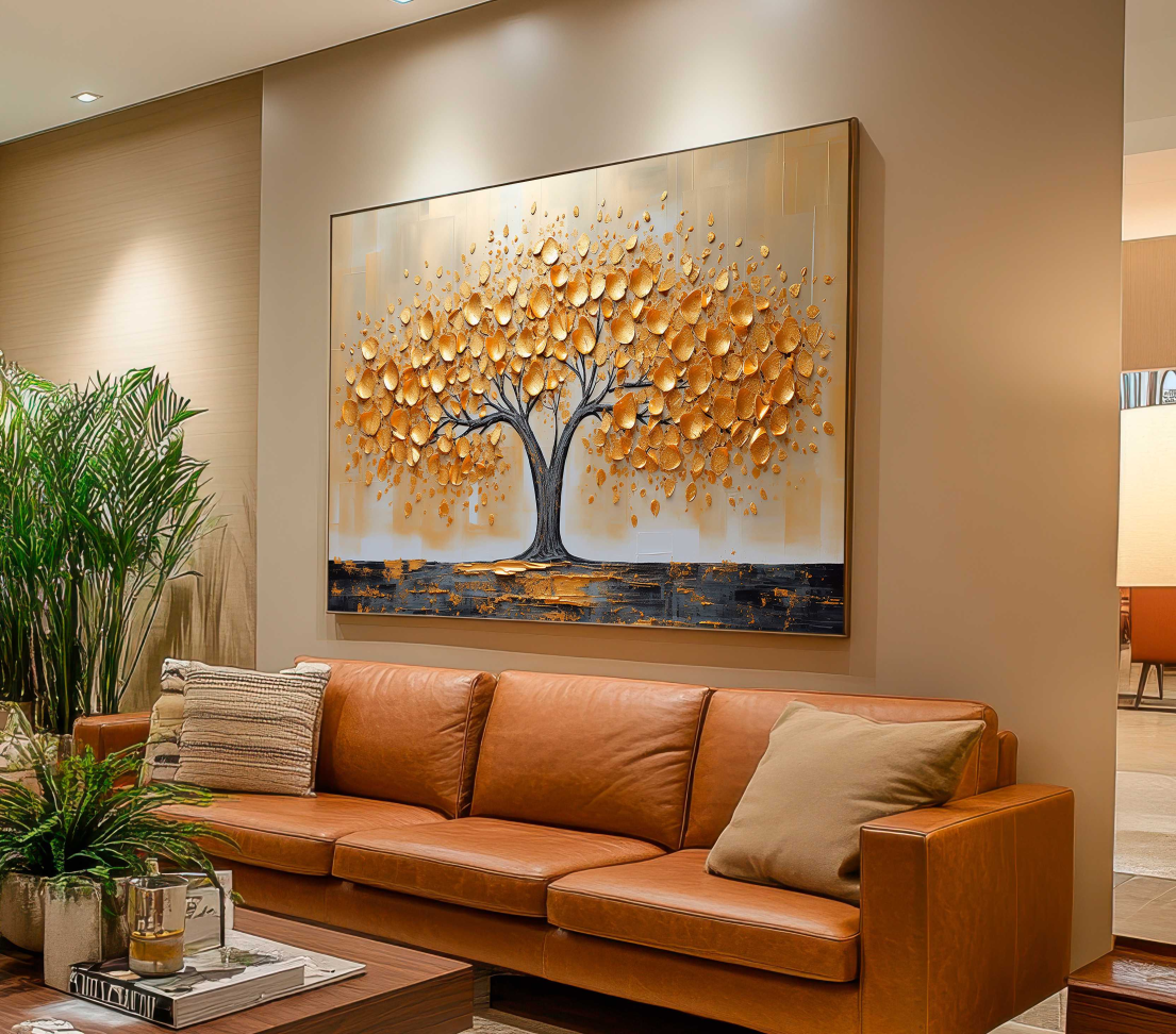 QUADRO ILUSTRAÇÃO BELA ÀRVORE - #5