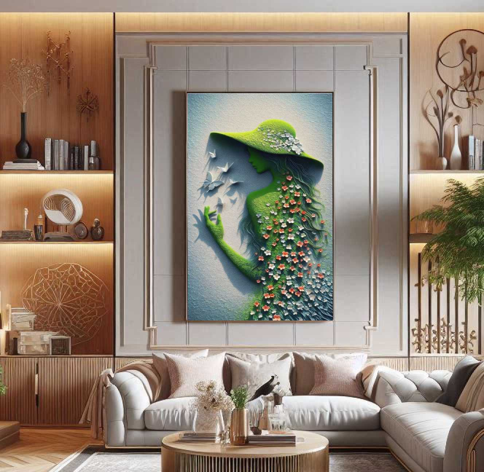 QUADRO EM BELA ARTE MINUMALISTA DECOR - #3