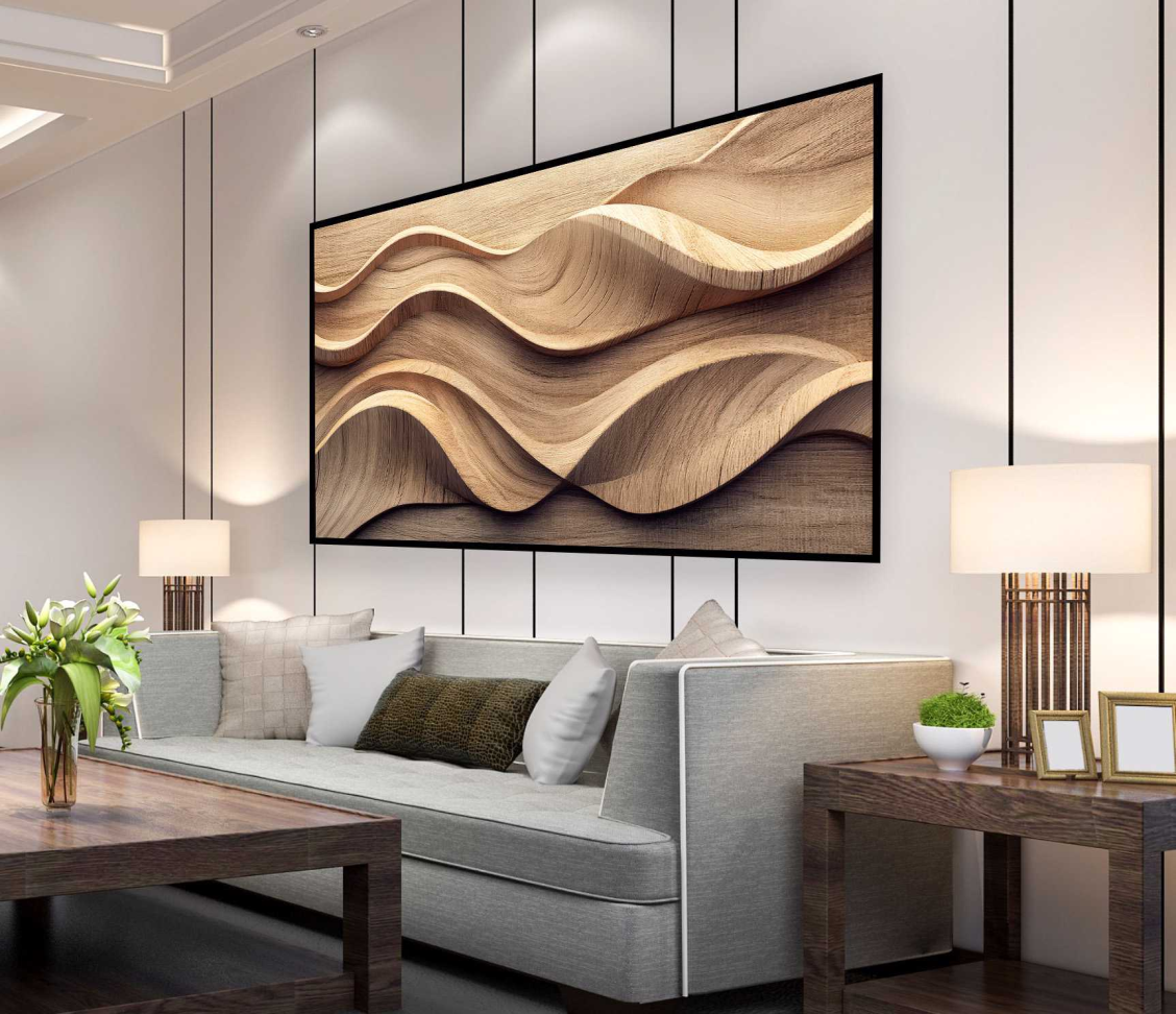 QUADRO ABSTRATO MODERNO LUXO DECOR - #4