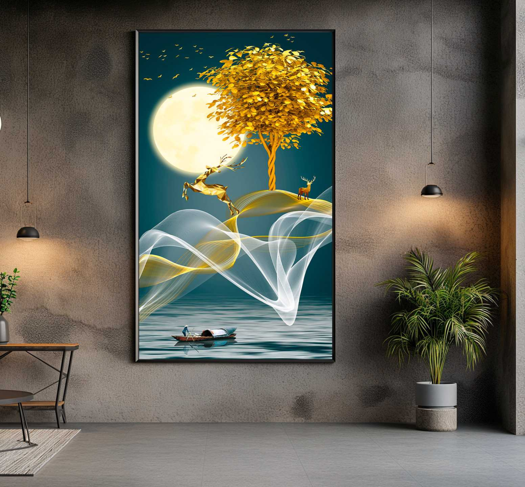 QUADRO ARTE DIGITAL DE DECORAÇAÕ - #5