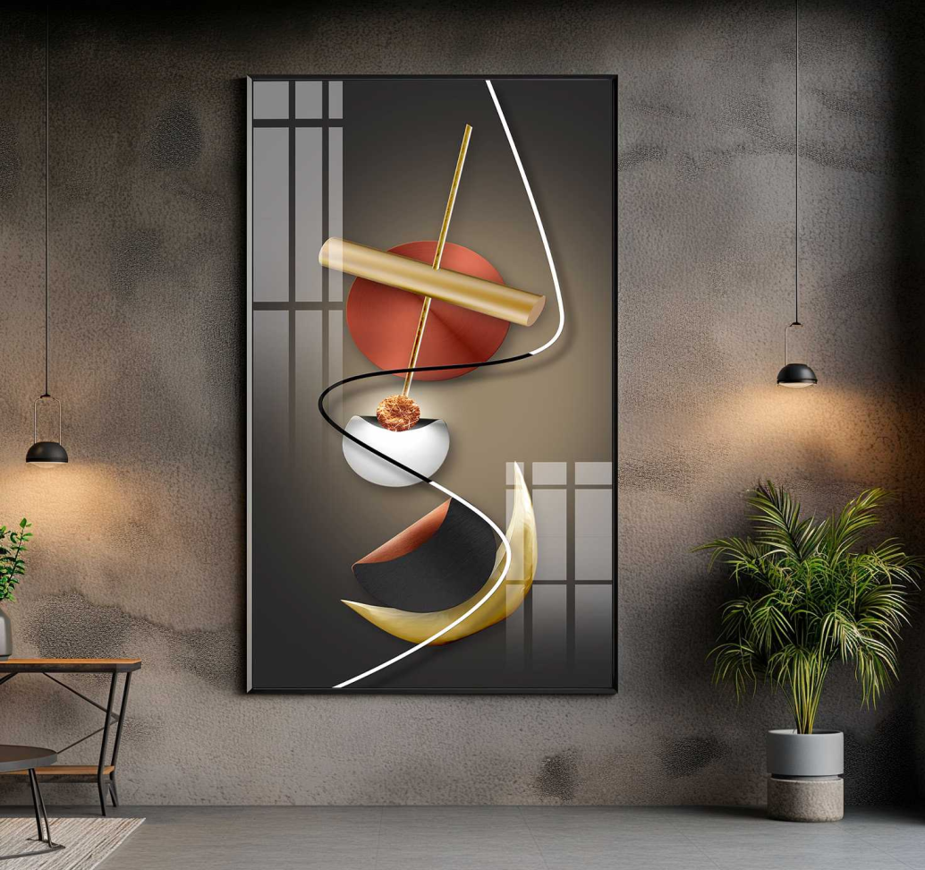 QUADRO ARTE ILUSTRAÇÃO DECOR VERTICAL - #3