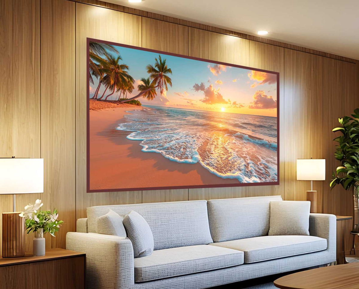 QUADRO LINDO POR DO SOL EM BEL PRAIA - #5
